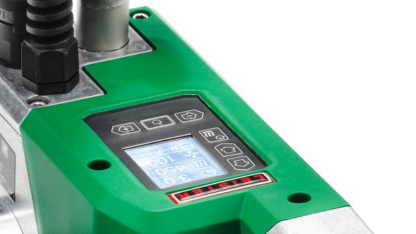 Leister UNIROOF AT detalhe visor