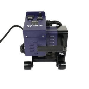 Detalhe traseiro da máquina de solda Weldy WGW 300