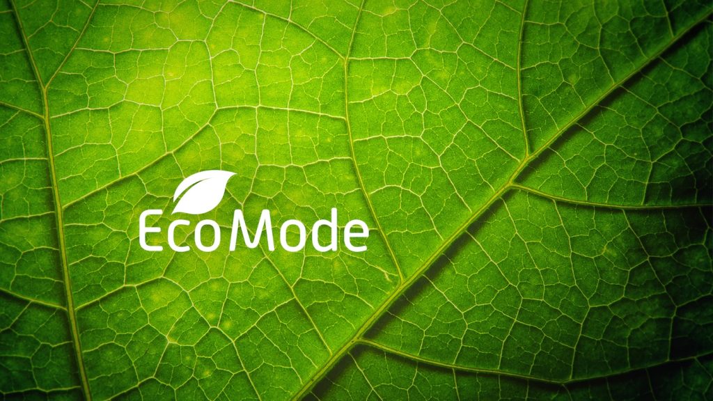 Eco Mode Economiza até 40% de Energia