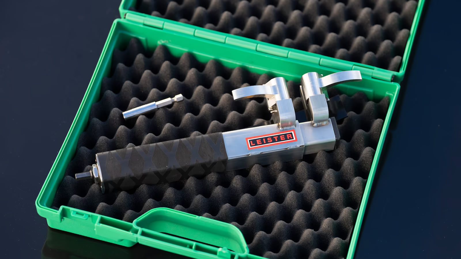 Leister EXAMO 100 - Testador de Solda de Geomembranas PEAD