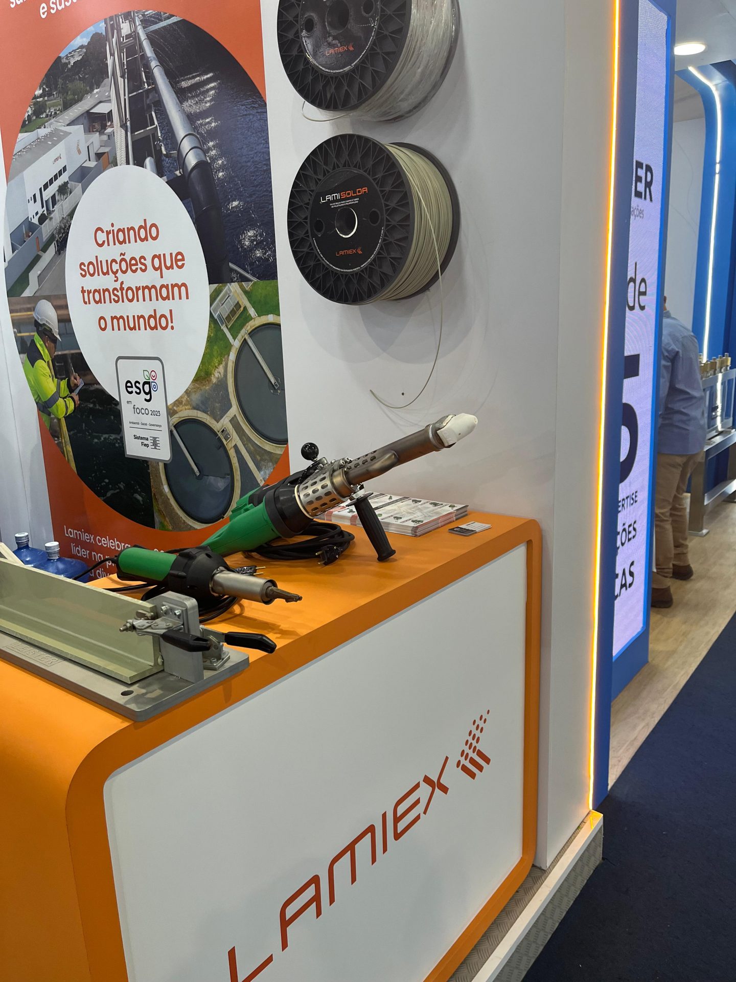 Lamiex e ABC Tecnologias na Fenasan