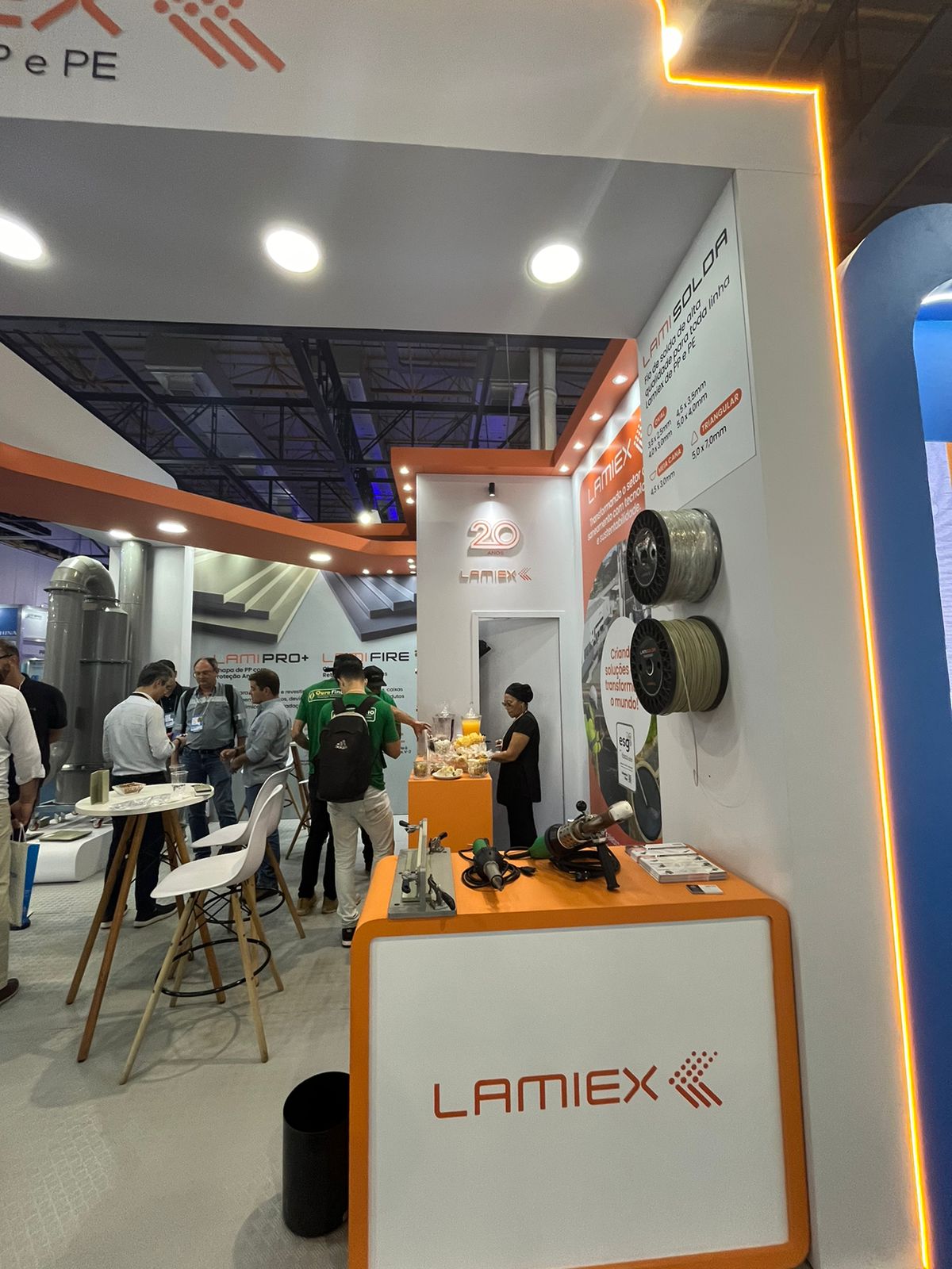 Lamiex e ABC Tecnologias na Fenasan