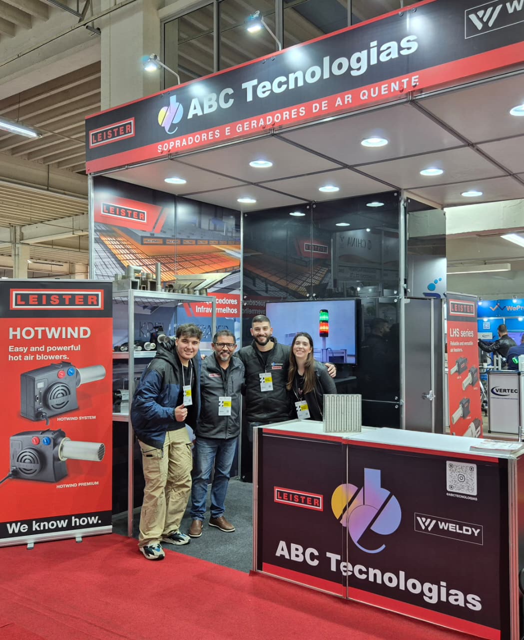 equipe ABC Tecnologias na INDUSPAR 2025